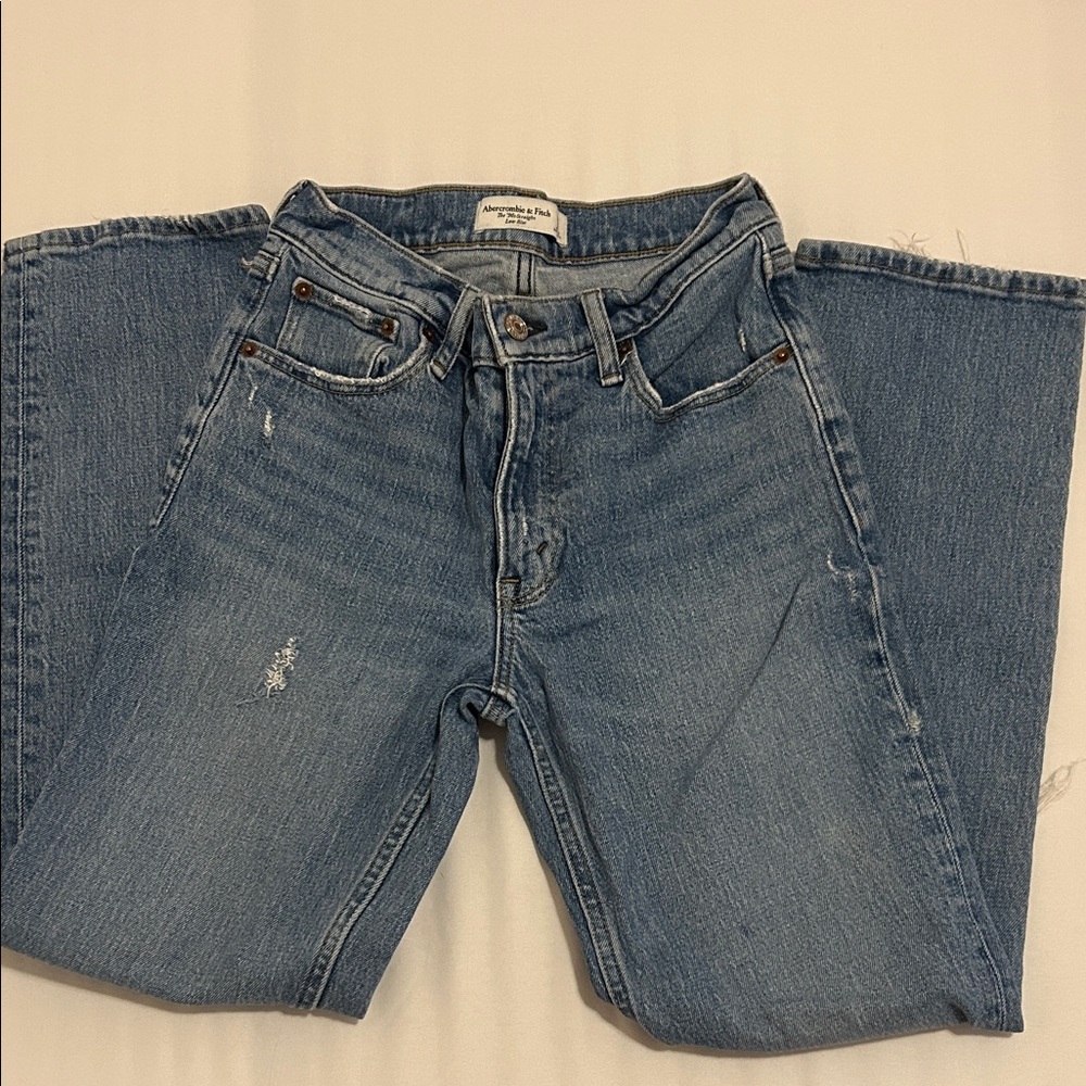 Abercrombie & Fitch Light Blue Flare Jeans